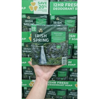 [1 lốc 20 bánh] Xà bông Irish Spring cục 113g
