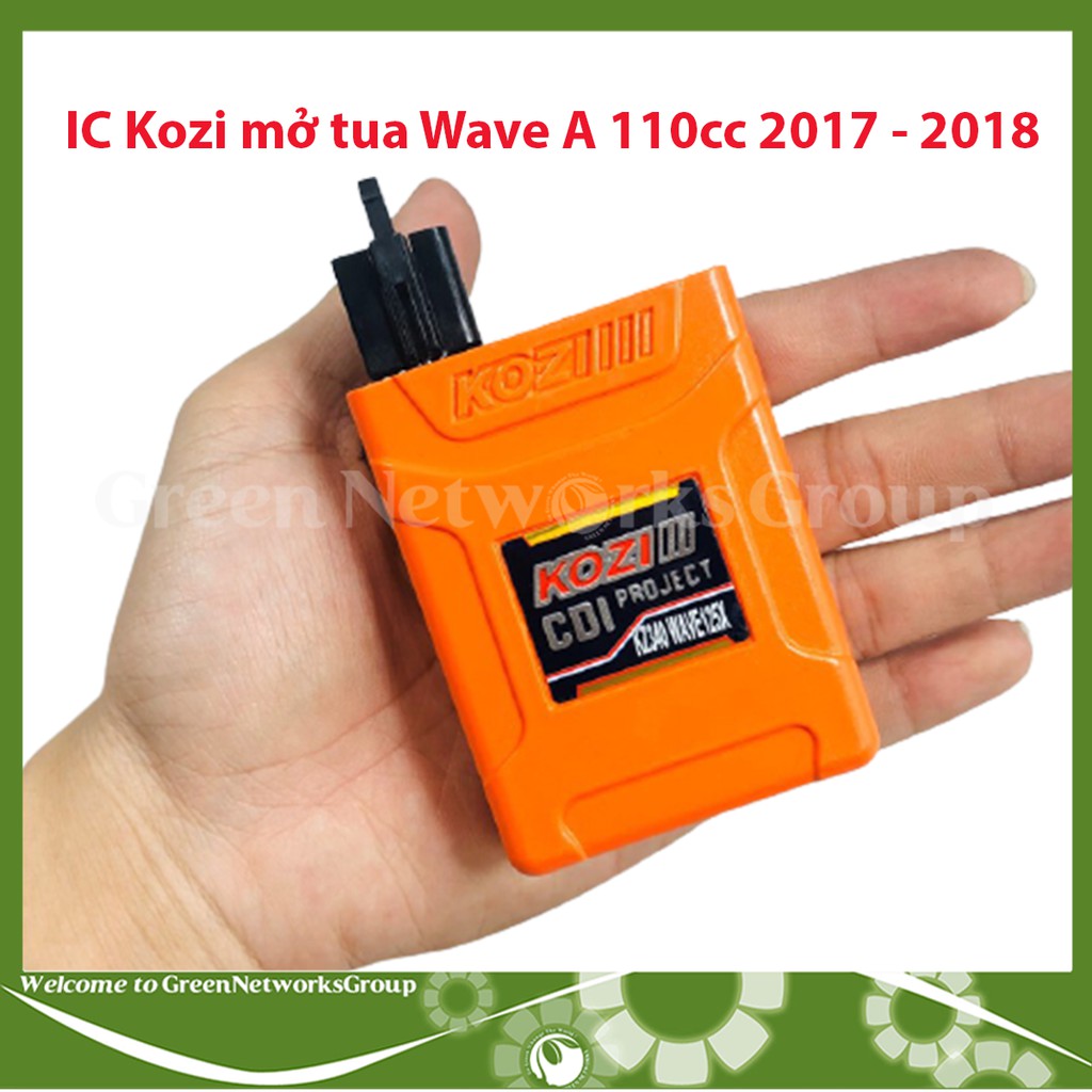 IC Kozi mở tua Wave A 110cc 2017 - 2018 Greennetworks