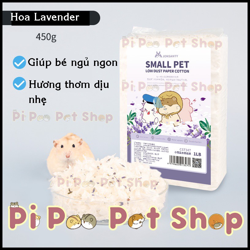 Giấy lót chuồng cho Hamster - Giấy Jonsanty