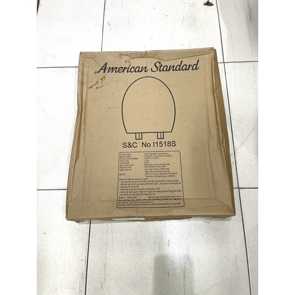 Nắp bồn cầu American Standard VF 2010, VF 2011, VF 1858 - Hàng chính hãng