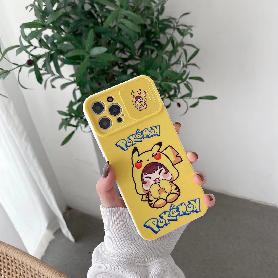 Ốp Lưng Phong Cách Phim Pokemon Cao Cấp Cho Iphone 11 Pro Max Xs Max X Xr 8 Plus 7 Plus 6 6s Plus 12 Mini Pro Max