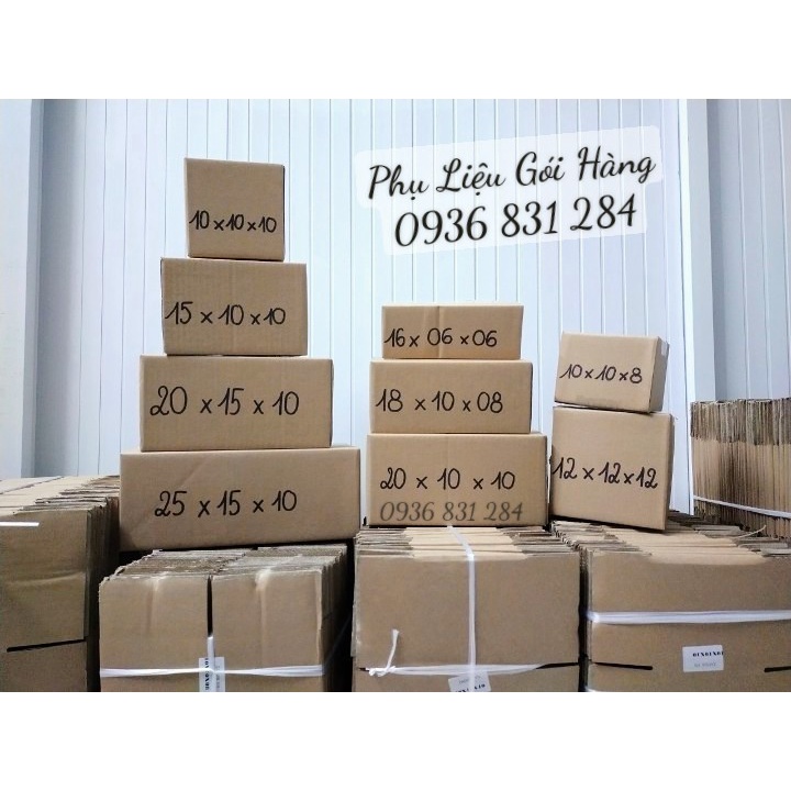 HỘP GIẤY CARTON ĐÓNG GÓI HÀNG HÓA - FREESHIP -