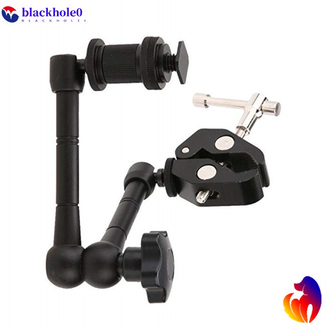 BH 11 Inch Magic Arm / 7 Inch Strange Hand / Large Crab Clamp / Small Crab Clamp for LED Light DSLR Rig LCD Monitor