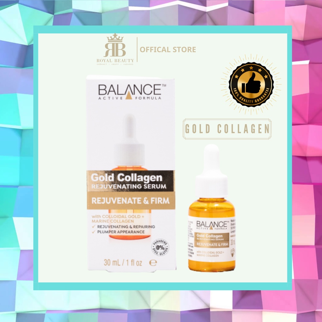 [Chính Hãng] Tinh Chất Vàng Balance Active Formula Dưỡng Căng Bóng Da, Ngừa Lão Hóa 30ml