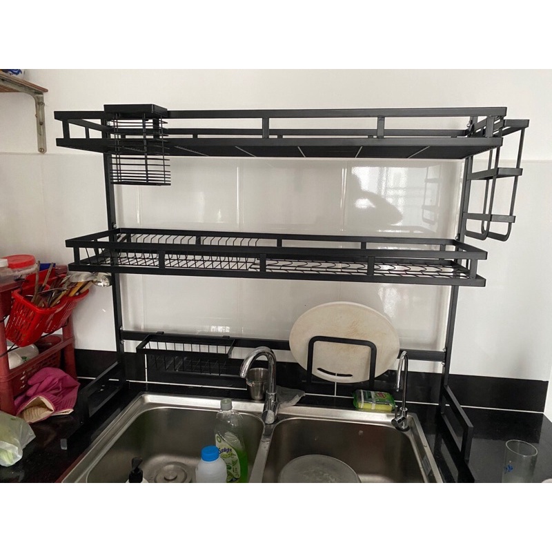 Kệ bếp đa năng 2 tầng rộng 85cm