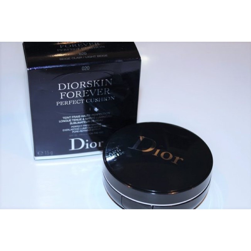 Phấn Nước Dior Diorskin Forever Perfect Cushion Tone 020 (đầy đủ bill, bao check auth)