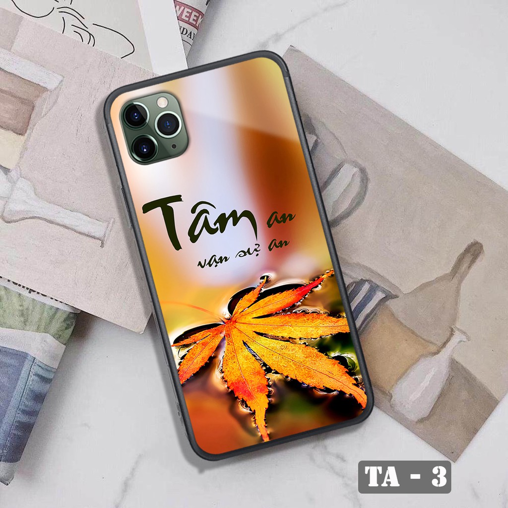 Ốp in iPhone 11 - iPhone 11 Pro - iPhone 11 Pro Max - iPhone 12 - iPhone 12 Pro - iPhone 12 Pro Max in hình Sen Vàng.