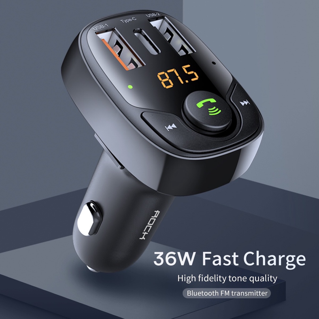 Tẩu sạc oto Baseus S09 A có thẻ nhớ TF Mp3 không dây cao cấp bluetooth điện thoại, 2 cổng sạc USB,Nhận cuộc gọi đến, led