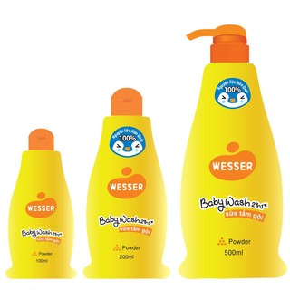 Sữa tắm gội Wesser 2in1