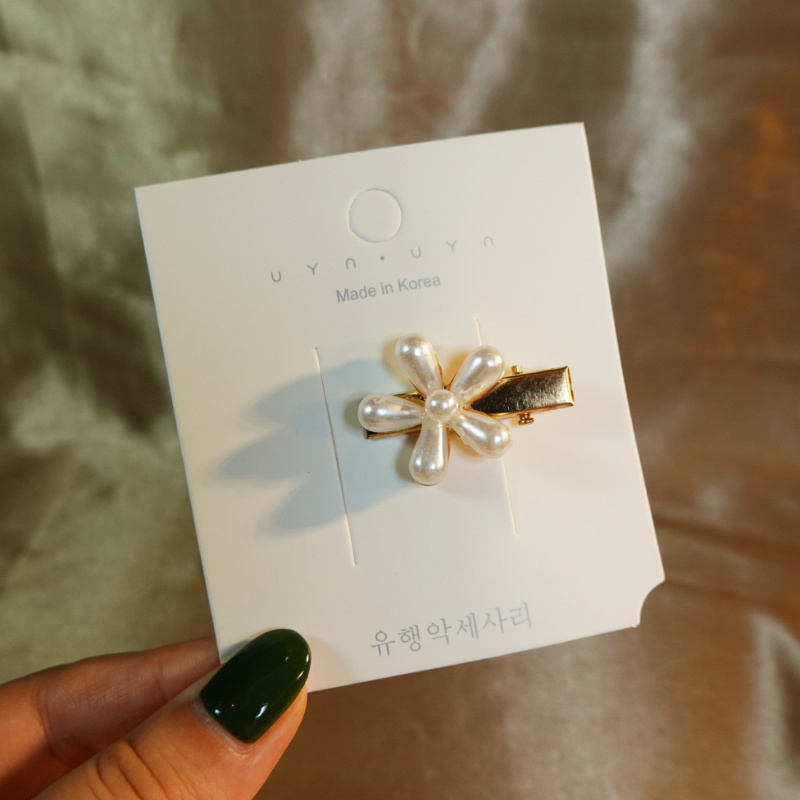 Kẹp tóc hình bông hoa phong cách Nhật Hàn thời trang thanh lịch cho nữ