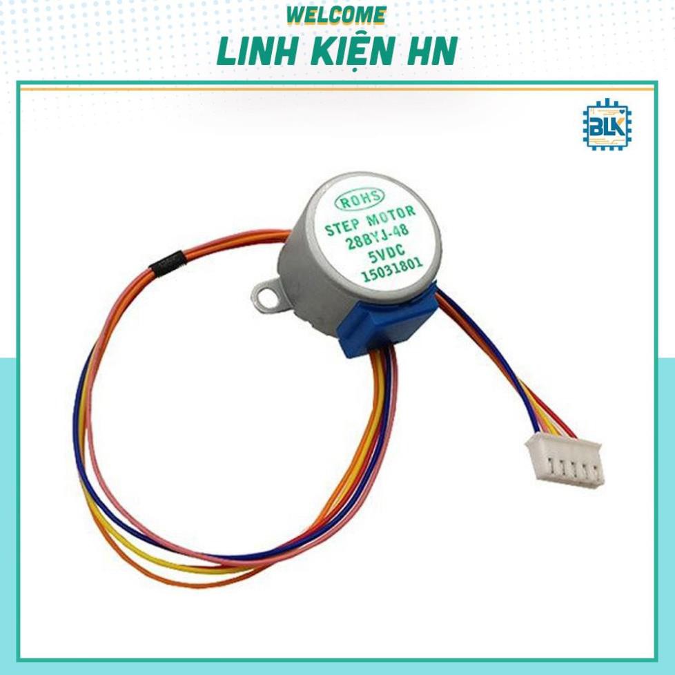 Động Cơ Bước 5V STEP MOTOR 28BYJ-48 5VDC