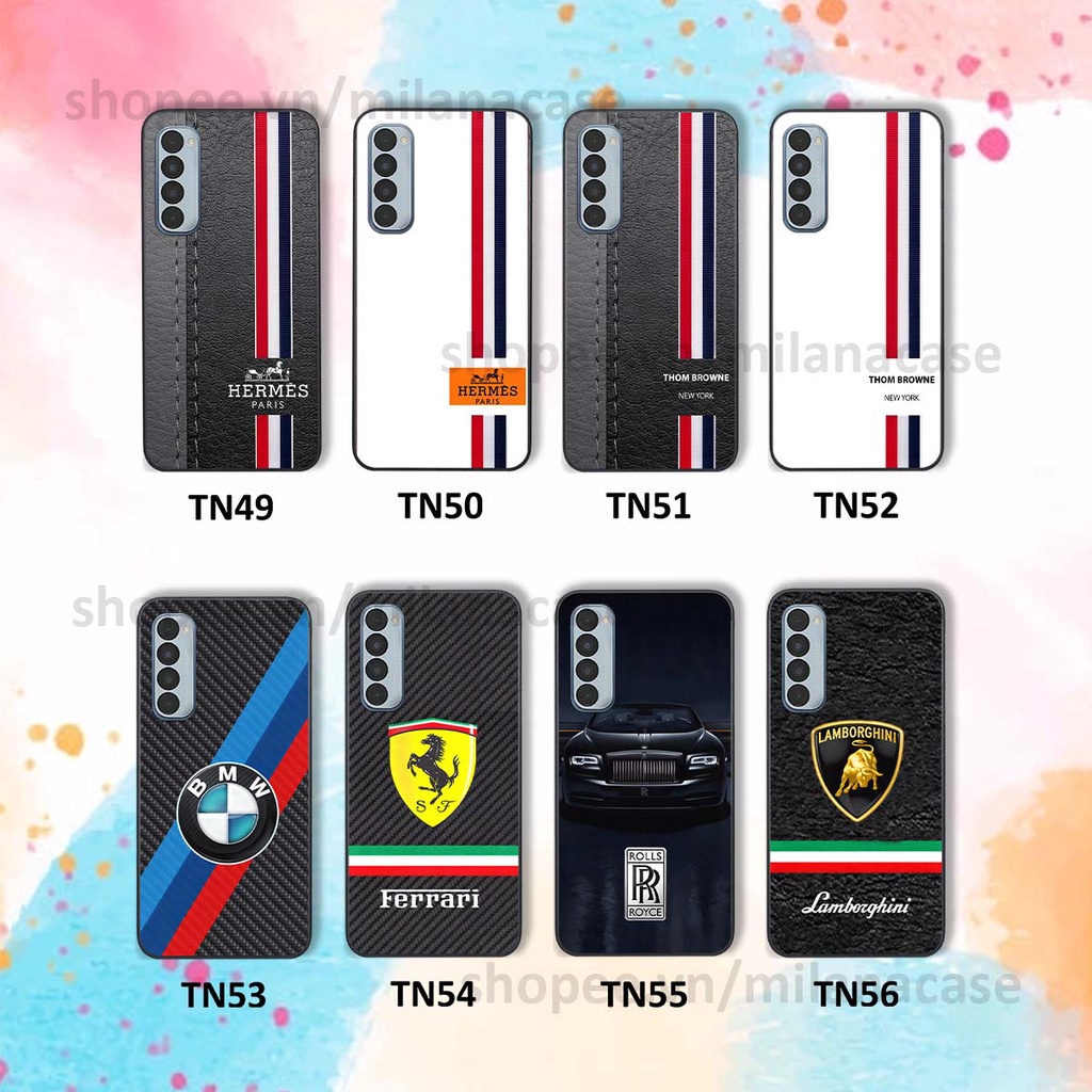 Ốp Oppo Reno4 / Reno4 Pro / Reno 4 in hình các thương hiệu nổi tiếng trẻ trung thể thao cá tính