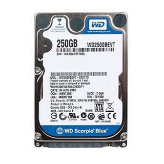 Ổ cứng HDD 250G Laptop Cũ