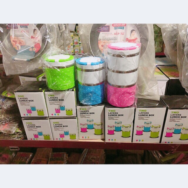 Cặp lồng omi 1 ngăn,2 ngăn,3 ngăn
