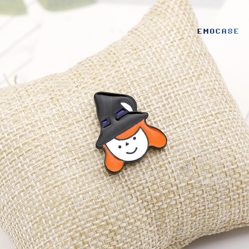 Huy Hiệu Cài Áo Hình Mèo Và Bí Ngô Đáng Yêu