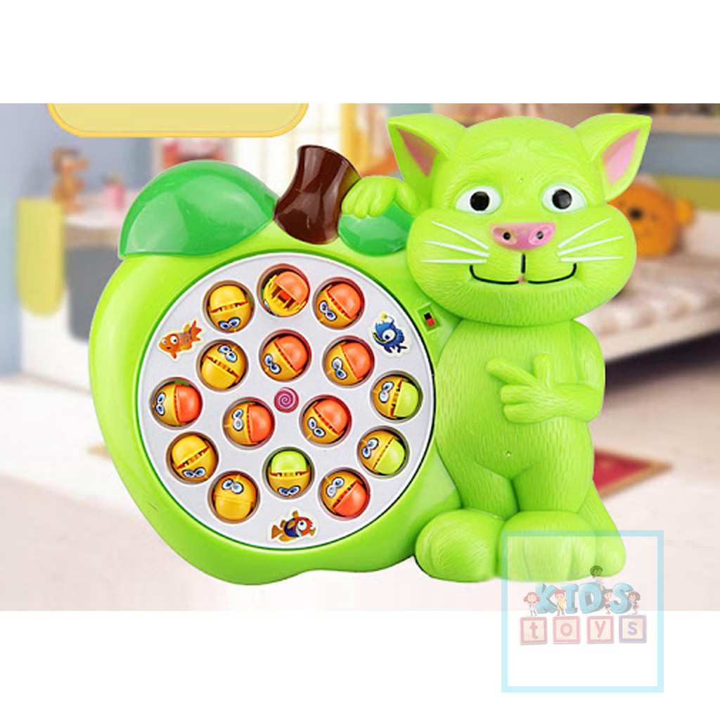 Đồ chơi câu cá và đập chuột chạy pin