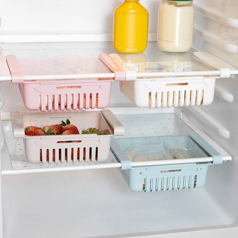 Khay Nhựa Gài Tủ Lạnh FREESHIP Rổ Để Đồ Tủ Lạnh Tiện Ích