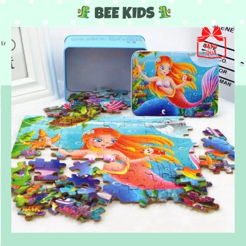 Ghép Hình Puzzle 100 Mảnh Nhiều Mẫu Cho Bé Trai Và Bé Gái