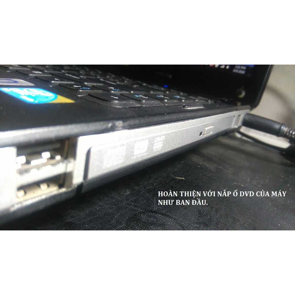 Khay gắn ổ cứng Caddy bay SATA3 thay cho ổ quang laptop