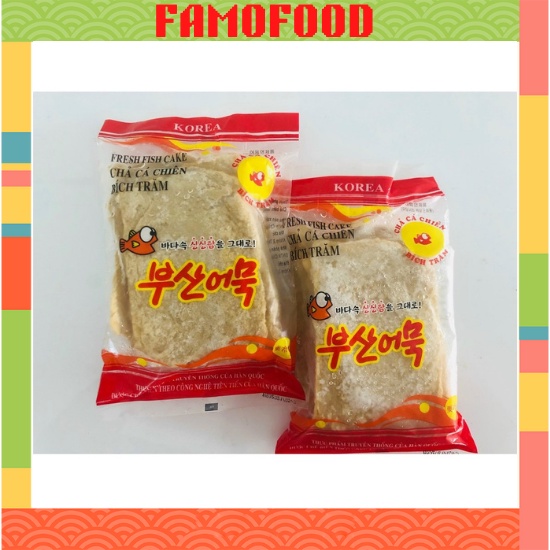 CHẢ CÁ HÀN QUỐC ĂN KÈM TOKBOKI 450G