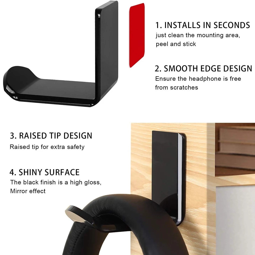 Giá đỡ tai nghe gắn tường bằng acrylic