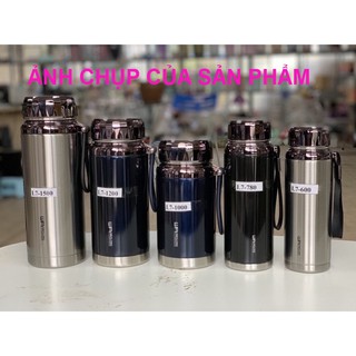 Bình giữ nhiệt BAOL 600ml, 1000ml 1500ml inox 304 Nắp titan - Hàng cao cấp sang trọng