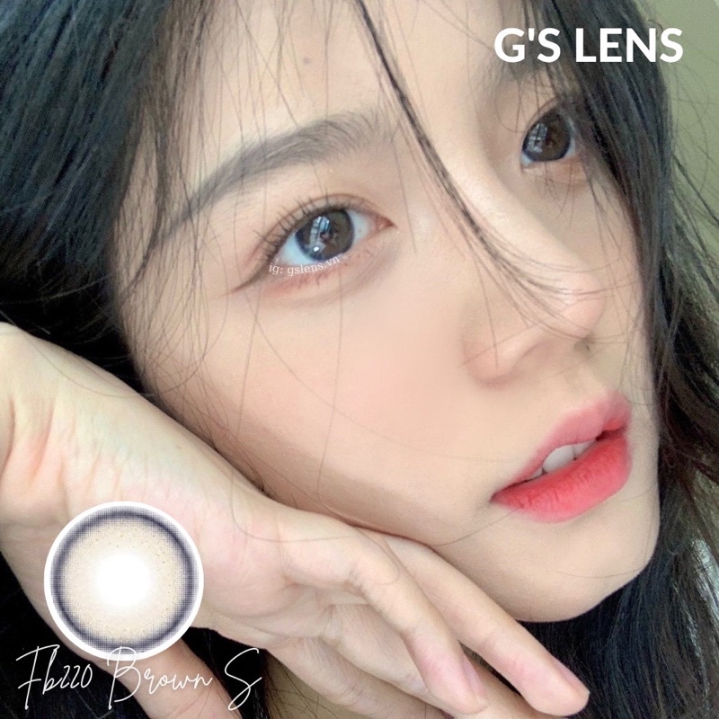 MẪU LENS NÂU TÂY FB220 GIÃN TRÒNG NHẸ