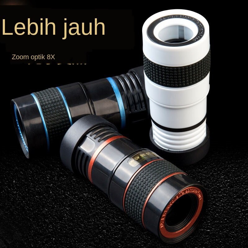Điện Thoại Lens 8x8 Lần Tele Cho Điện Thoại-Lens Đa Năng Gấp 8 Lần Điện Thoại Zoom Ống Kính HD Lấy Nét Chụp Ảnh Ống Le