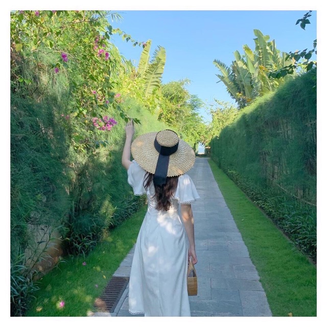 ĐẦM MAXI TAY BÈO