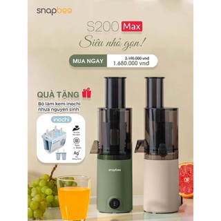 Máy Ép Trái Cây - Máy Ép Chậm Snapbee, Siêu Kiệt Bã, BẢO HÀNH CHÍNH HÃNG