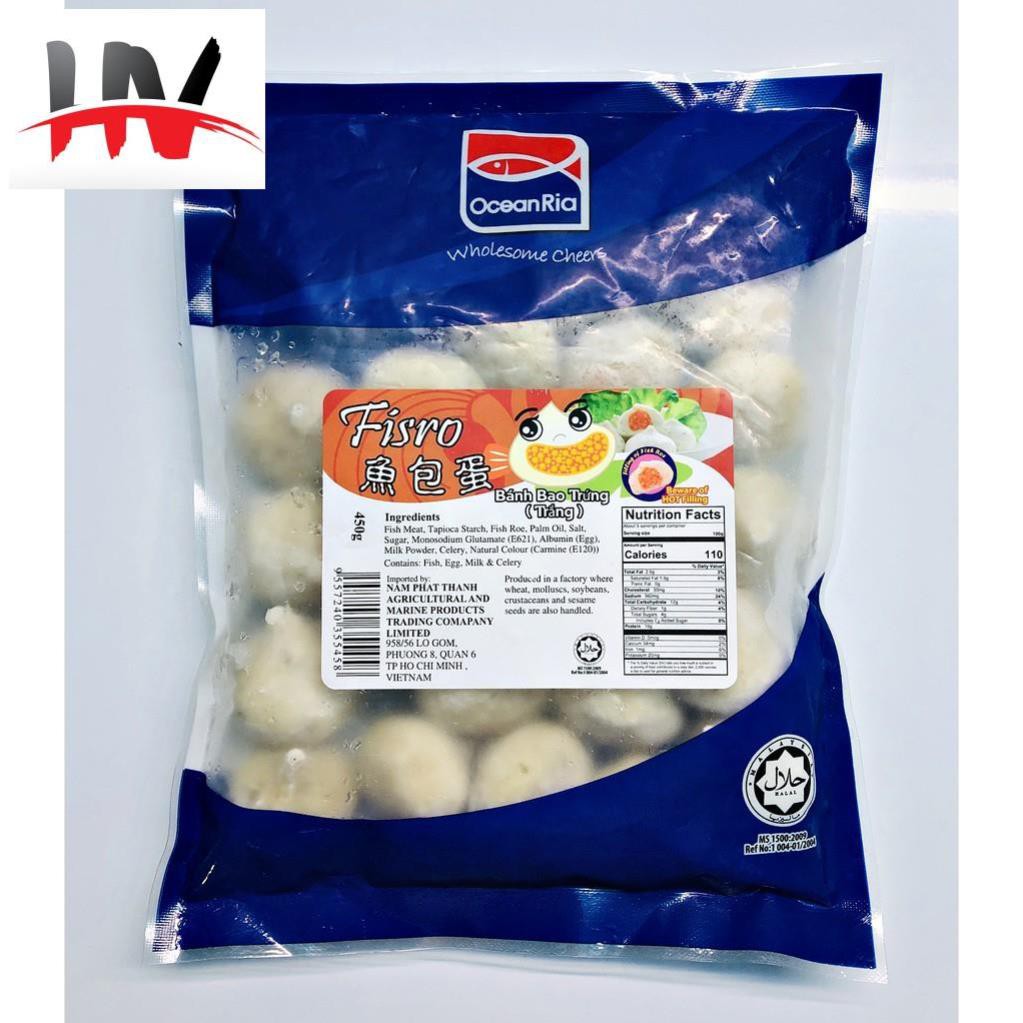 [Mã 156FMCGSALE hoàn 8% đơn 500K] Cá Bao Trứng - Bánh Bao Trứng - Viên Thả Lẩu Malay với nhân trứng cá lép bép mê tít | BigBuy360 - bigbuy360.vn