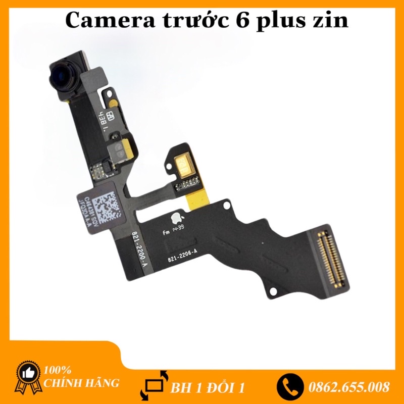 Camera trước iphone 6 plus zin bóc máy bảo hàng 6 tháng