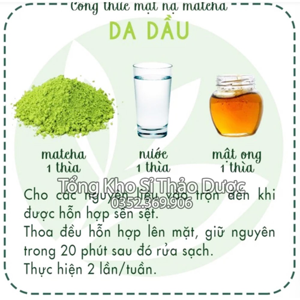 Combo 10 loại bột cho da dầu (Bột thiên nhiên, dưỡng da, giảm dầu nhờ giúp da trắng mịn)
