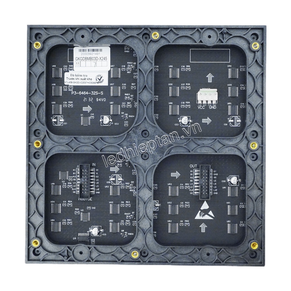 Tấm Led Màn Hình Module P3 Full Color Indoor GKGD