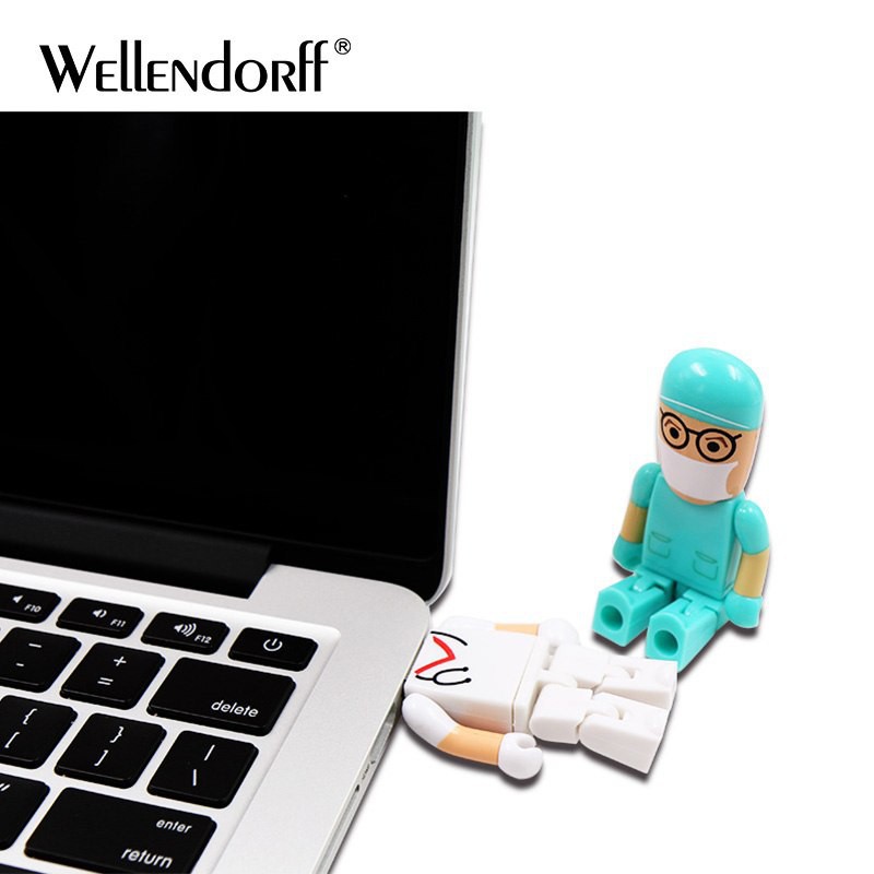 Ổ đĩa USB 512GB hình bác sĩ