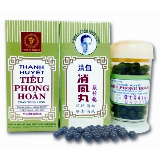 Thanh Huyết Tiêu Phong Hoàn Tiên Hưng– Hỗ trợ giảm mề đay, mẩn ngứa (160v)
