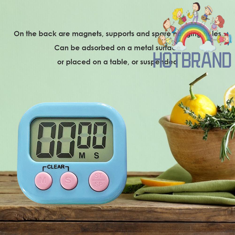 Đồng Hồ Đếm Ngược Điện Tử Màn Hình Lcd Kèm Giá Đỡ