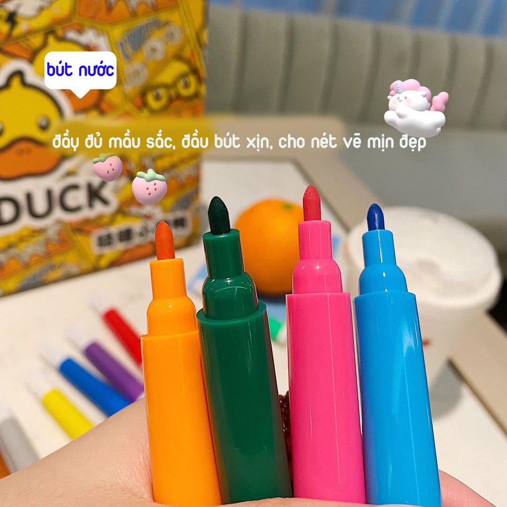 Hộp Bút Màu G-duck 67 Chi Tiết Hình Vịt Vàng, Vali Màu Cho Bé Tập Tô Thỏa Sức Sáng Sạo