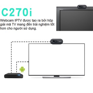 Webcam cho Tivi Android, Android box Logitech C270i IPTV