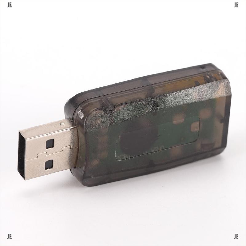 Đầu Chuyển Đổi Âm Thanh Usb Sang Tai Nghe 3D 3.5mm Tiện Dụng