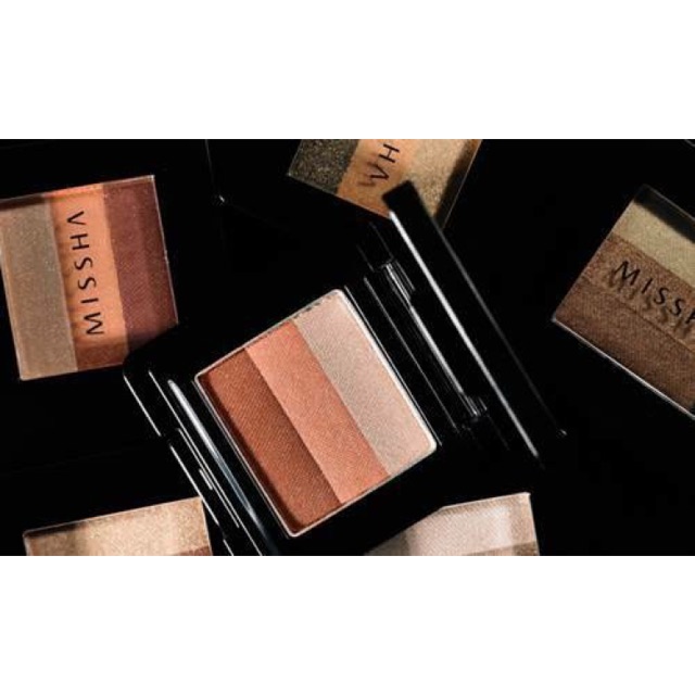 Phấn mắt 3 màu Missha