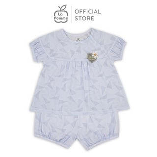 (MamanBébé chính hãng) SS205 Bộ quần áo cộc tay La Pomme baby doll