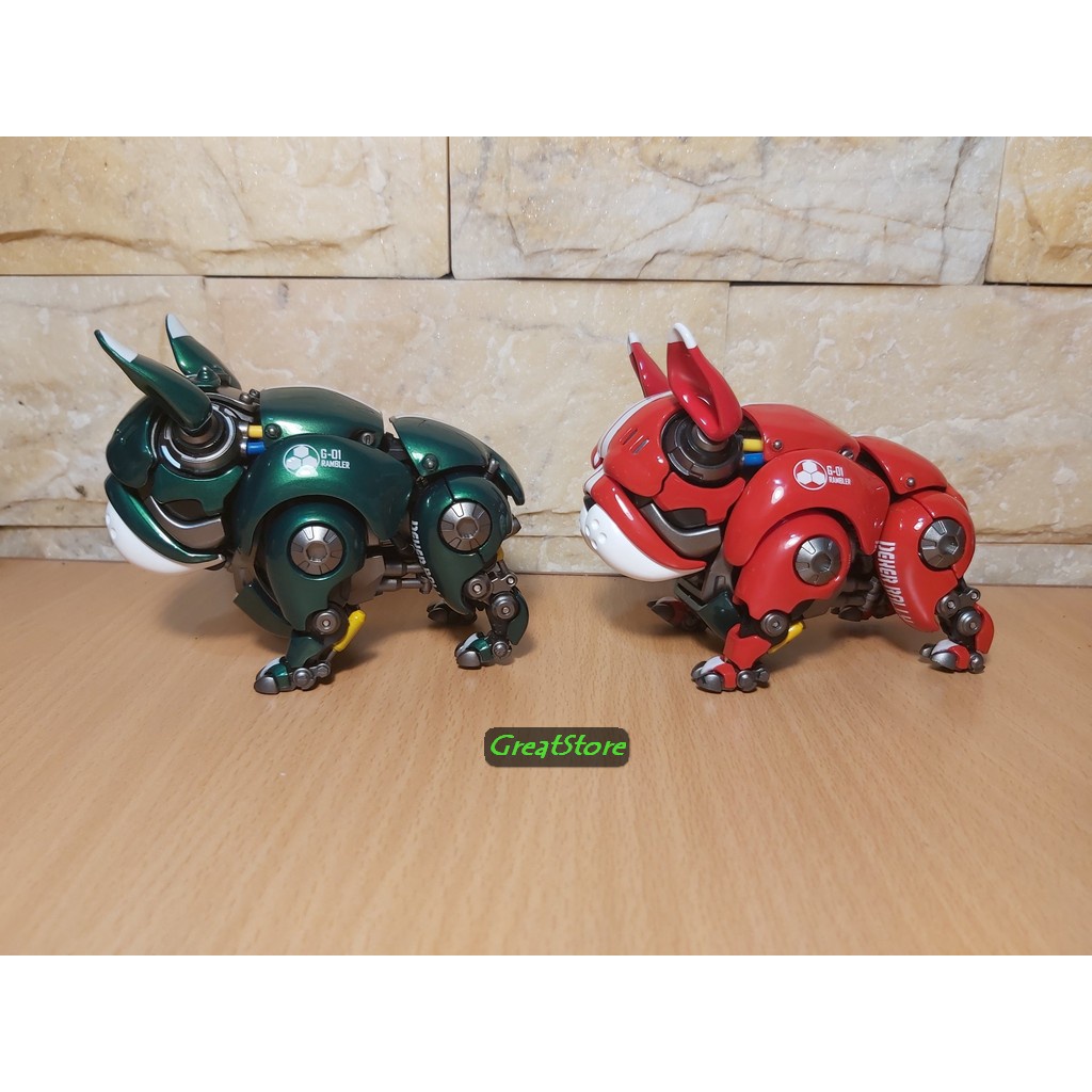 Mô hình Figure Robot Bulldog - Robot Bull Dog Chó Mechanical cử động được