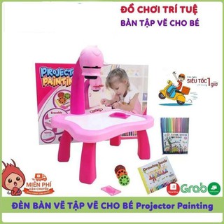 Bàn Vẽ Thông Minh, Máy Chiếu Thông Minh Có Máy Ảnh Chiếu Ảnh Cho Bé Tập Vẽ, Có Phát Nhạc