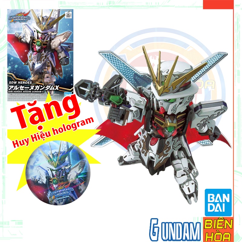 Bộ lắp ráp gundam SD WH Arsene Gundam X