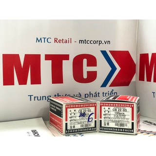 Đầu Cosse trần loại vuông NICHIFU CB22 - set 10 cái