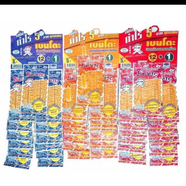 Mực Bento Thái Lan (gói 5g) 13 gói NCFOOD | BigBuy360 - bigbuy360.vn