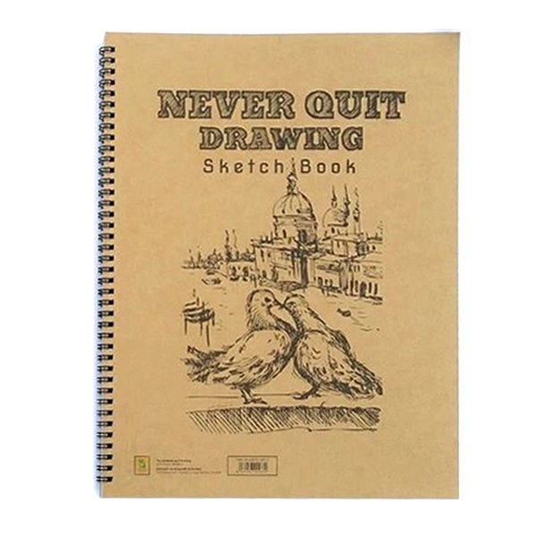 Tập Vẽ Cao Cấp Never Quit Drawing (26x36cm) FAHASA - Mẫu 2