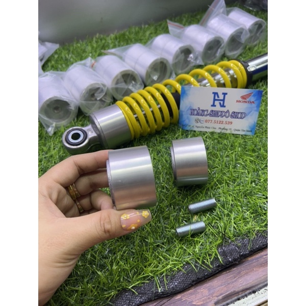Cục nhôm gắn phuộc nice
