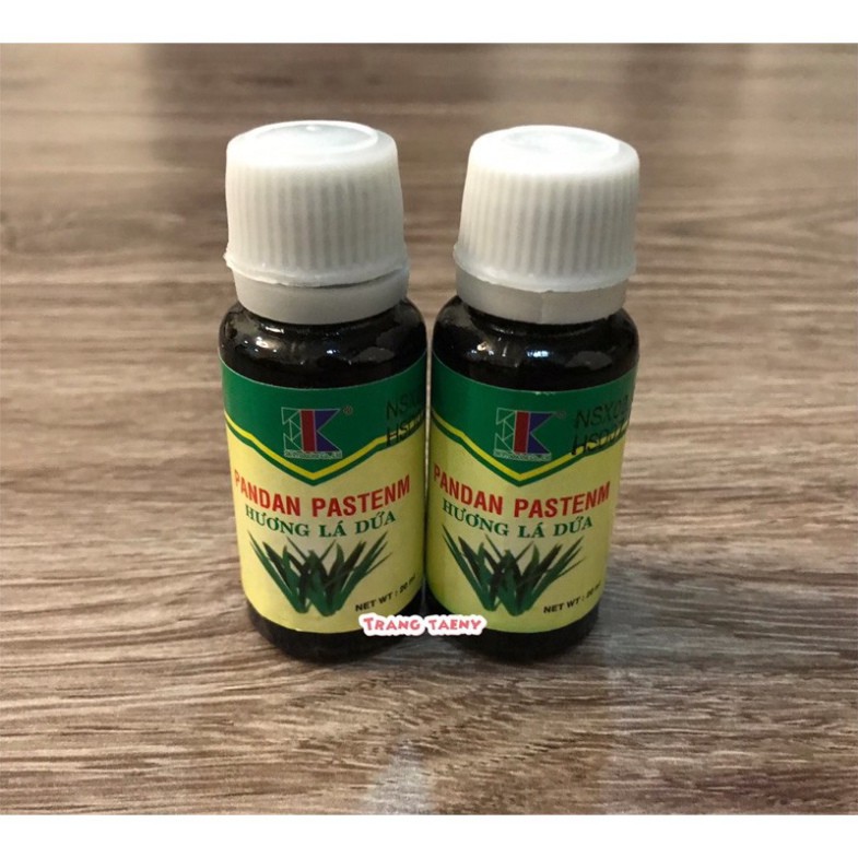 Tinh chất tạo mùi tạo màu 3K 20ml / Hương cam / Hương dứa / Hương dâu / Hương lá dứa / Hương chuối tnb33